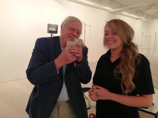 Kayleigh meets David Attenborough